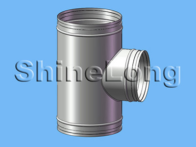 RT-1 type T-tube (90° right-angle T-type)