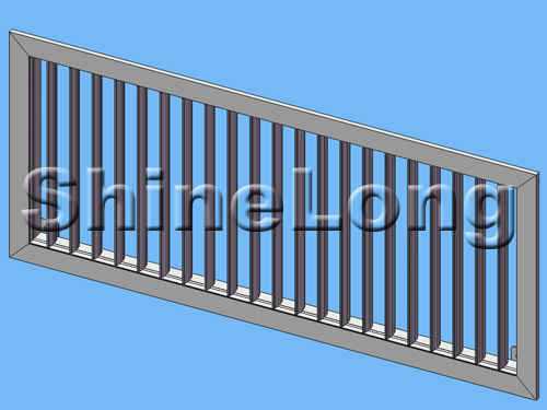 RV-1 single deflection grille