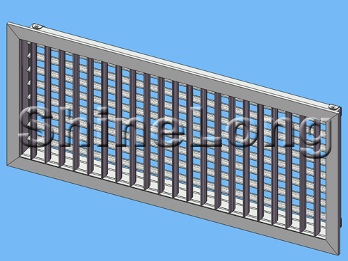 GV-1 double deflection grille