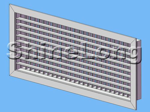 GH double deflection grille