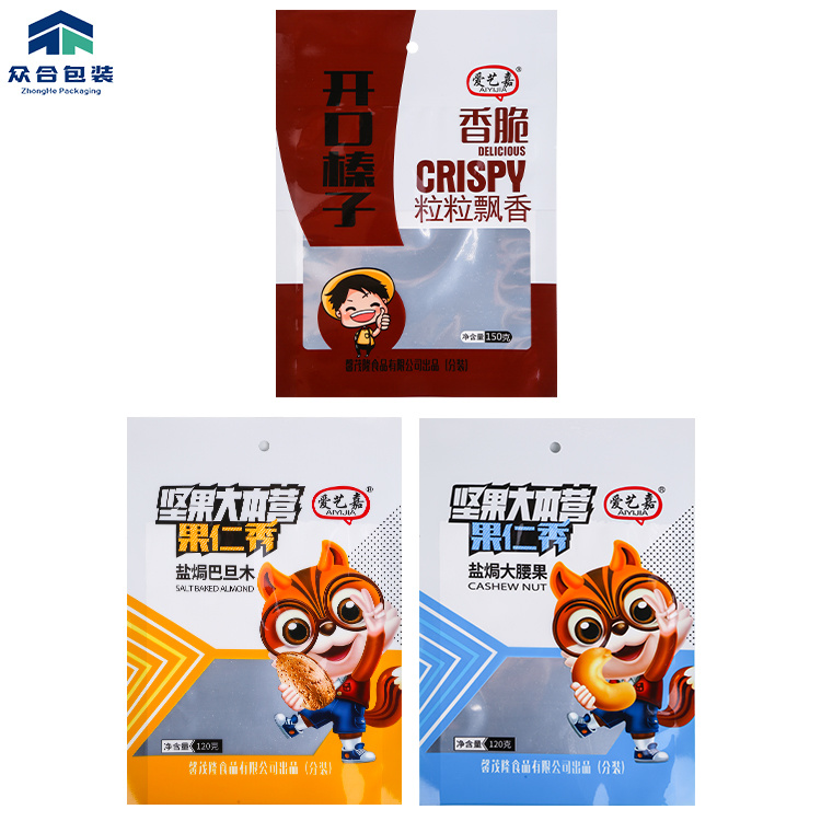 Dried fruit packaging bag