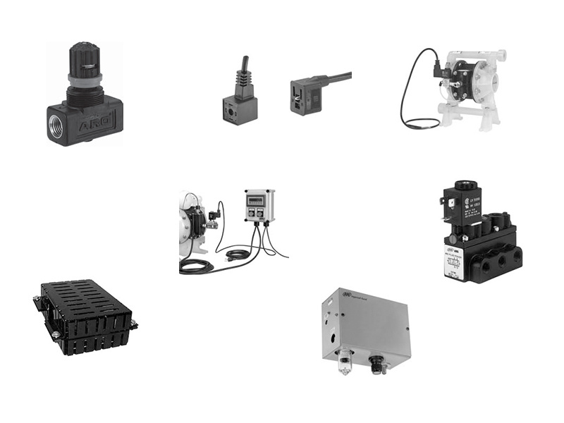 Diaphragm pump accessories