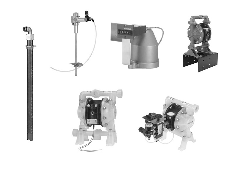 Diaphragm pump accessories