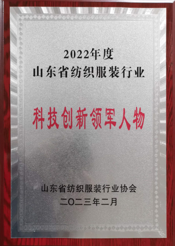 22年度科技创新领军人物奖牌