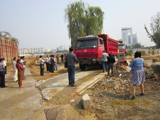 加強建筑渣土運輸管理 樹立規(guī)范經(jīng)營新形象