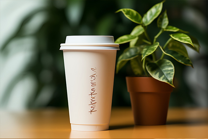 Drinking hot water on disposable paper cups causes cancer? eSUN PLA paper cups can be used with confidence