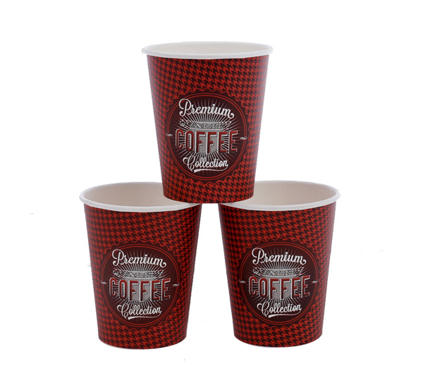 Hot drinking paper cup