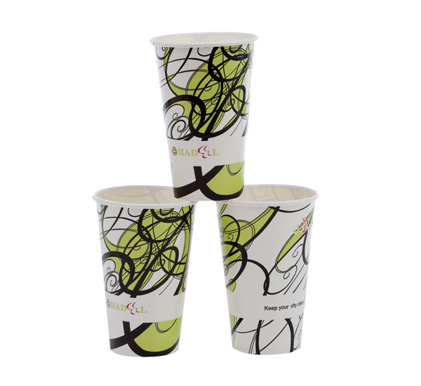 Cold drinking paper cup