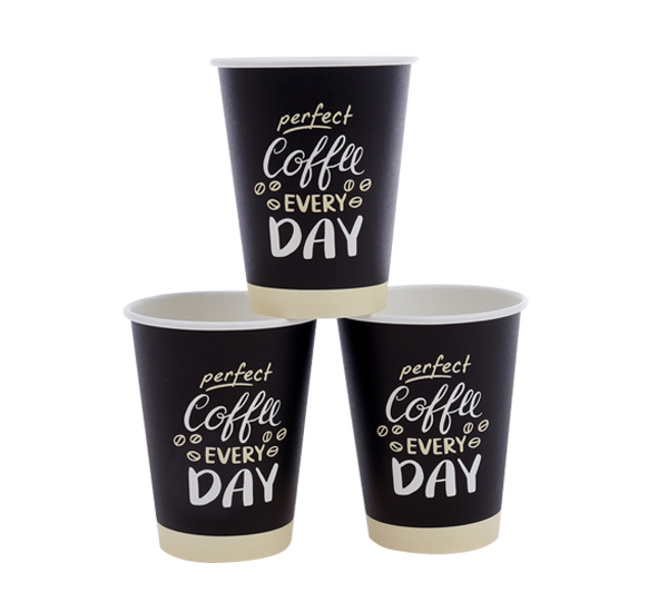 Hot drinking paper cup