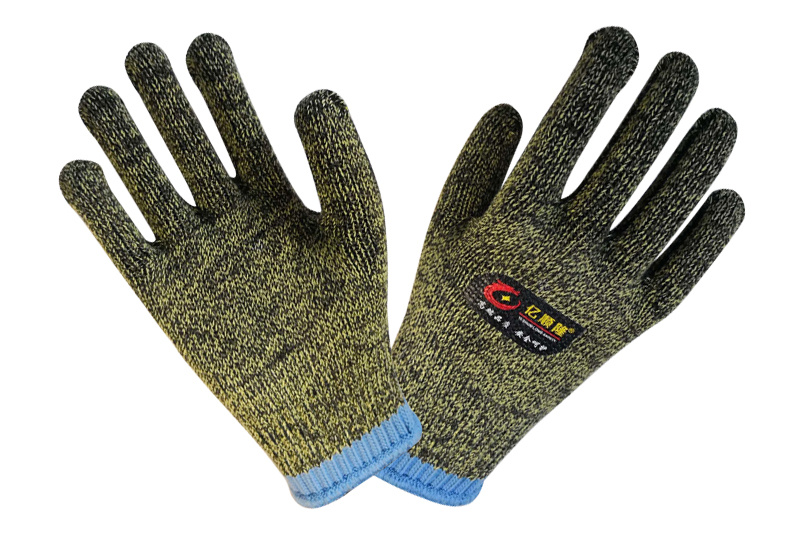Knitted Gloves Dipping Series-PU Anti-cutting Gloves