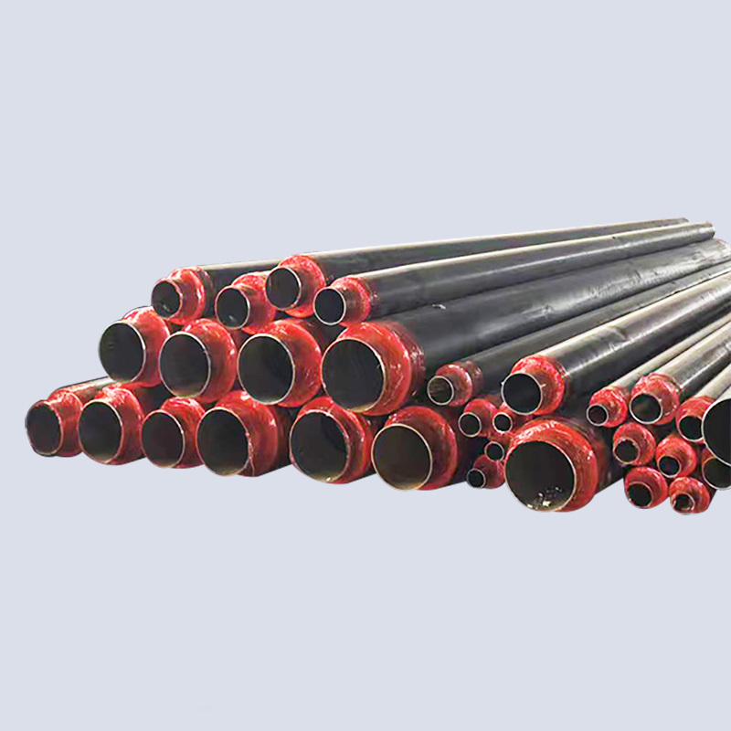 Insulated steel pipe