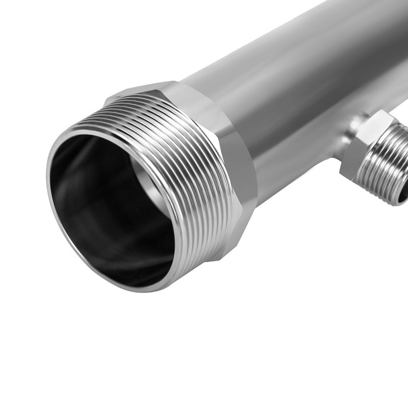 Quick-install water meter column 8-port stainless steel square tooth water distributor for direct drinking, sanitary grade 304 stainless steel square tooth water distributor