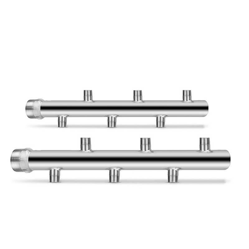 6-Port Double Row Staggered Round Tooth Water Divider