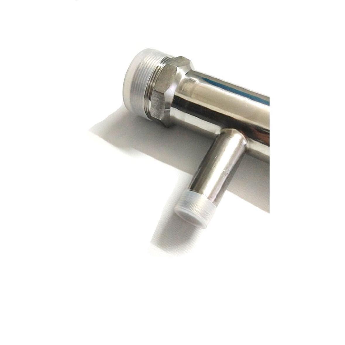 4-way internal thread stainless steel water divider