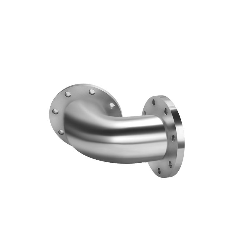 304 stainless steel elbow, 90-degree right-angle flange, short elbow, welded seamless joint, sanitary grade water pipe fittings
