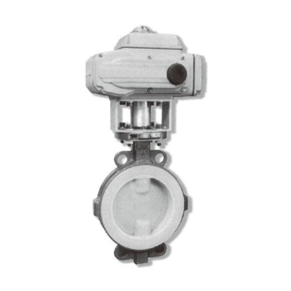 Electric Fluorine Lined Butterfly Valve