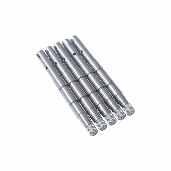 Keyed Upper Pivot Shaft, Customizable Machining, Stainless Steel Material Ss431, Used for Butterfly Valve, 256X269