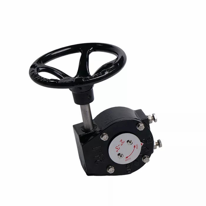 Butterfly valve wheel box model 80