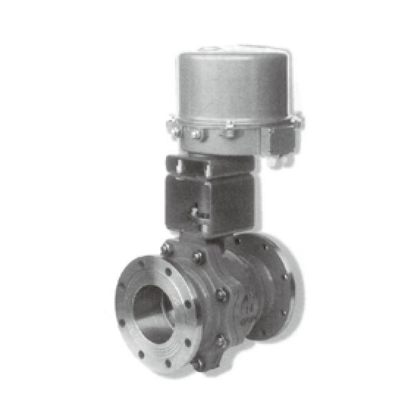 Electric O-cut ball valve