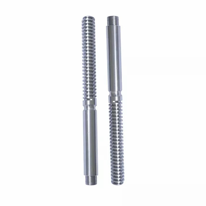 Gate Valve Stem for Gate Valves and Mechanical Components, Stainless Steel Material Ss431, Customizable Machining. 6 Inches