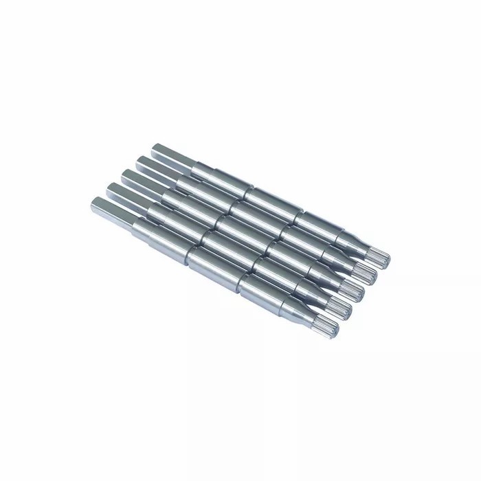 Spline Shaft, Stainless Steel Material Ss630, for Valve and Machinery Parts, Customizable Machining