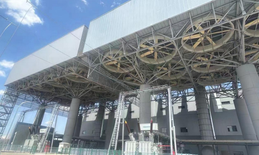 China Metallurgical Group Southern Urban Environmental Protection Xinjiang Ouxilan 2X135MW Direct Air Cooling Project