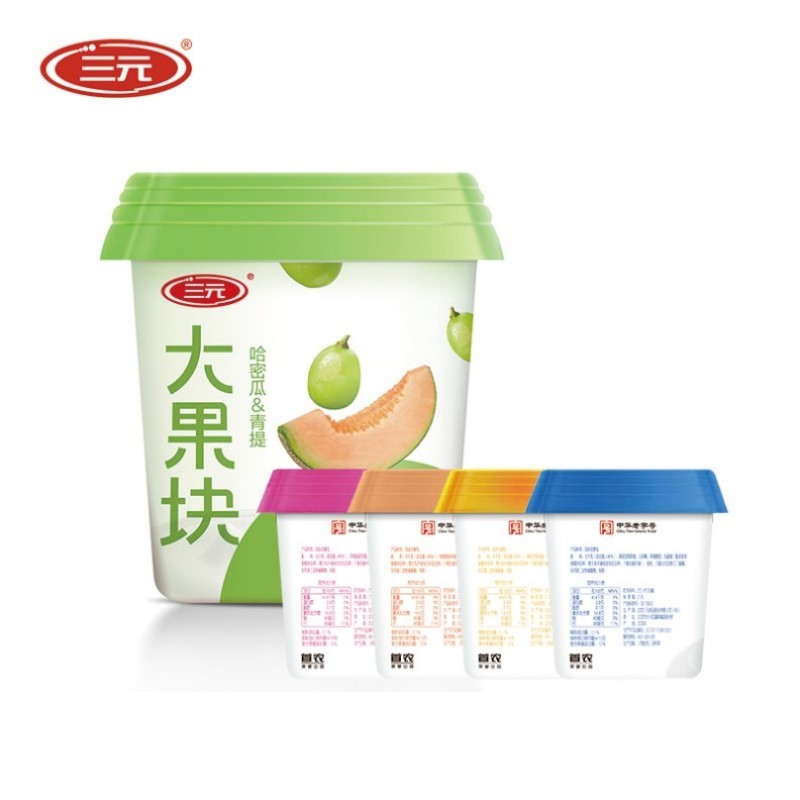 大果块酸奶
