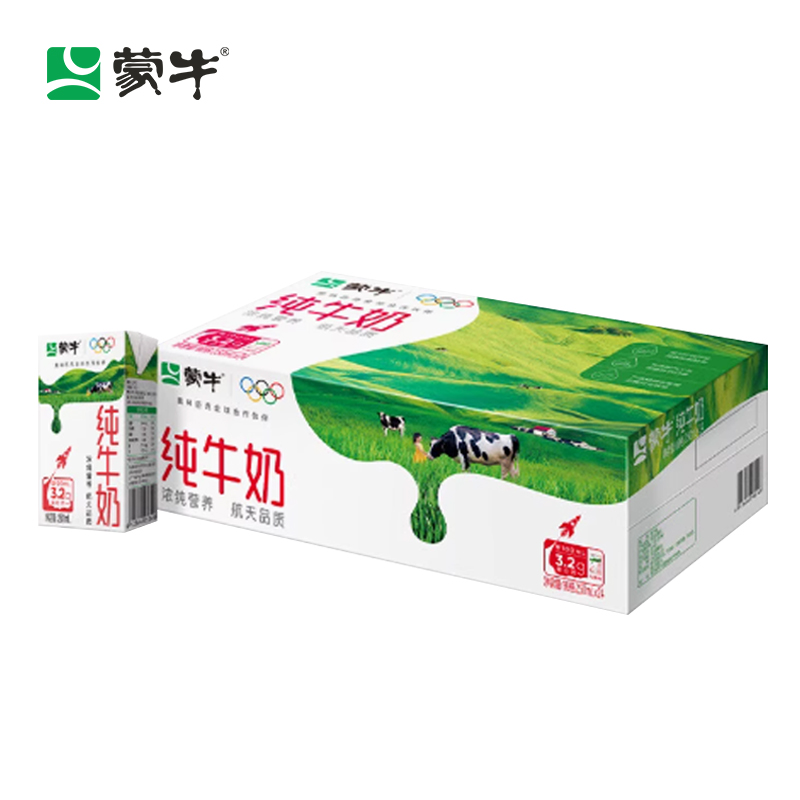蒙牛-纯牛奶24盒