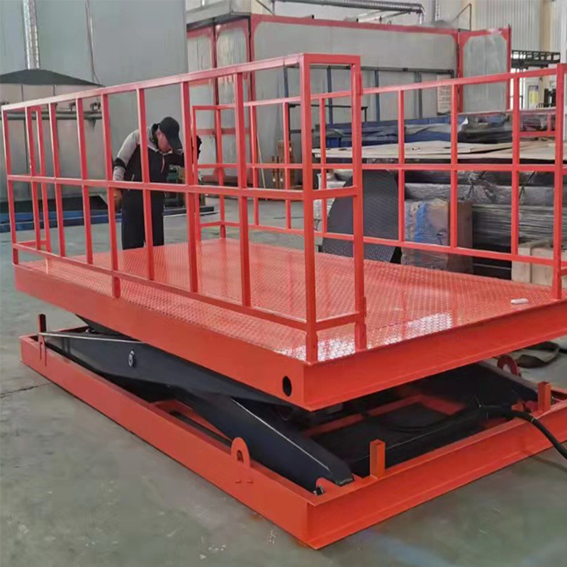 fixed scissor lift platform