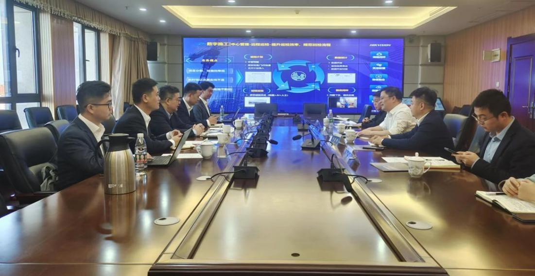 打造数字乐动官方网页版 实现强强联合 江西乐动官方网页版与海康威视开展业务交流座谈