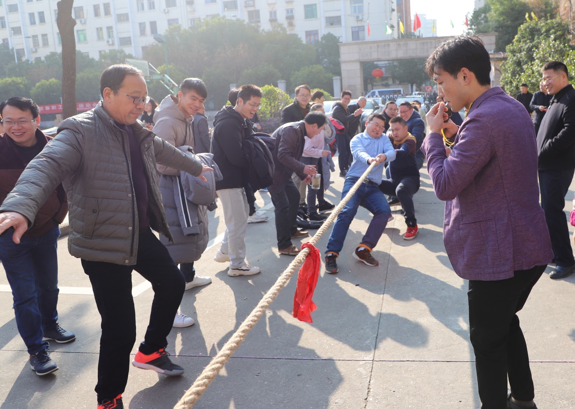 江西建工四建举办2020年迎新春趣味运动会