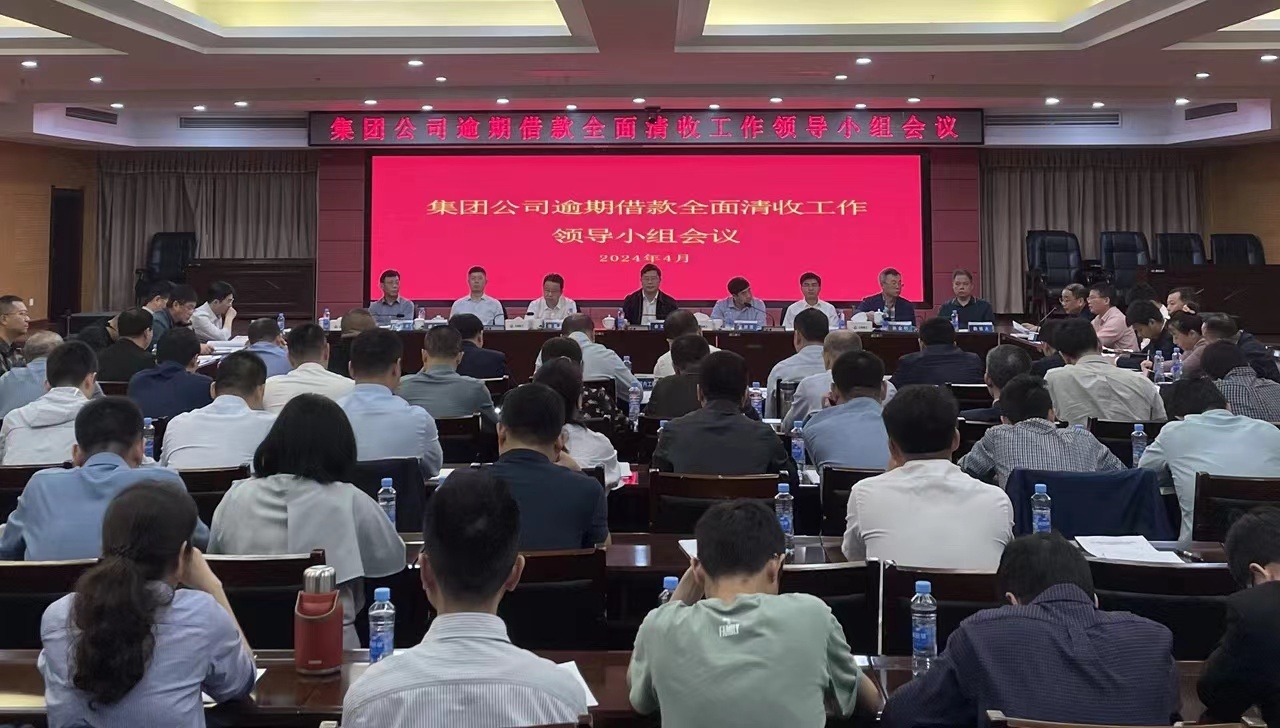 持续推动清收处置工作走深走实 江西乐动官方网页版召开逾期借款全面清收工作领导小组会议