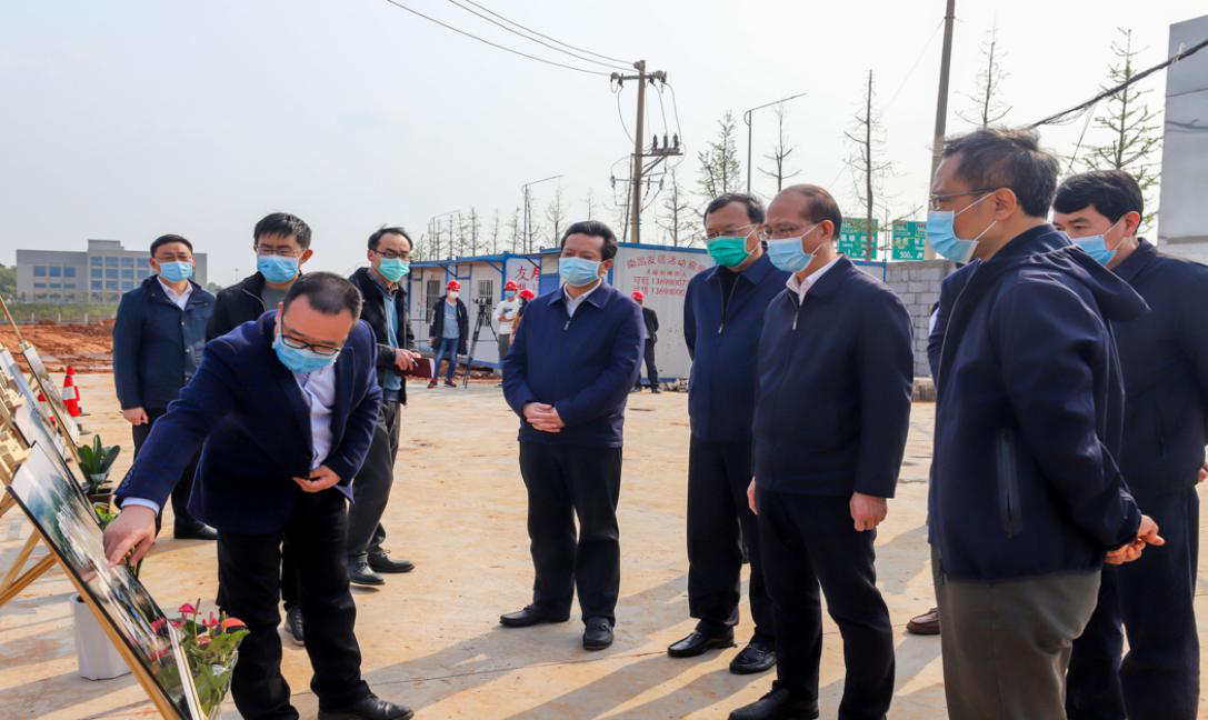 吴晓军调研建工一建VR实训基地项目 (1)