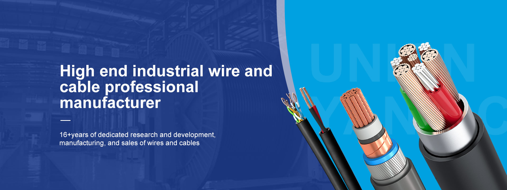 High-end industrial wires and cables