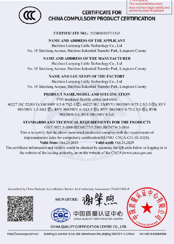 RVV证书（英文）