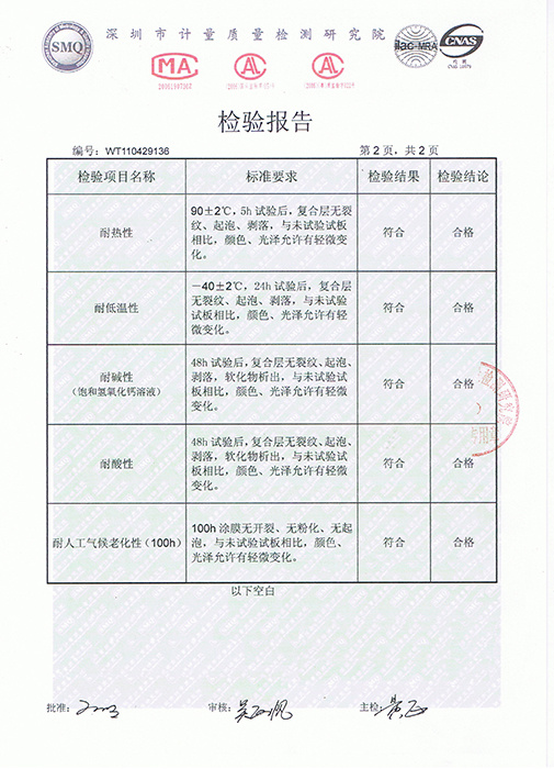 检测报告