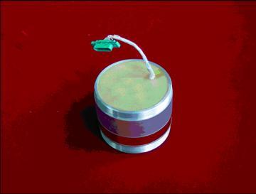 Laser active detection/contact compound fuze