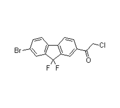 1-(7-broMo-9,9-difluoro-9H-fluoren-2-yl)-2-chloro-Ethanone