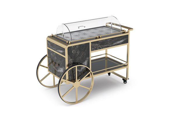 Hotel Cake trolley dessert buffet serving trolley