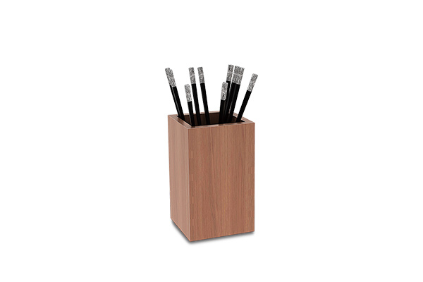 Catering Stand Tableware Chopsticks Wooden Storage Box