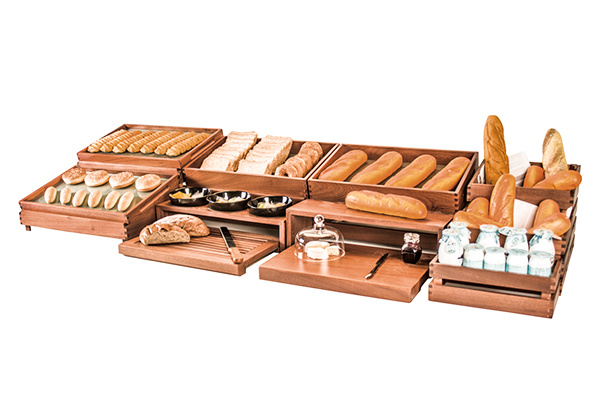 Five Stars Hotel Buffet Display Food Display Risers