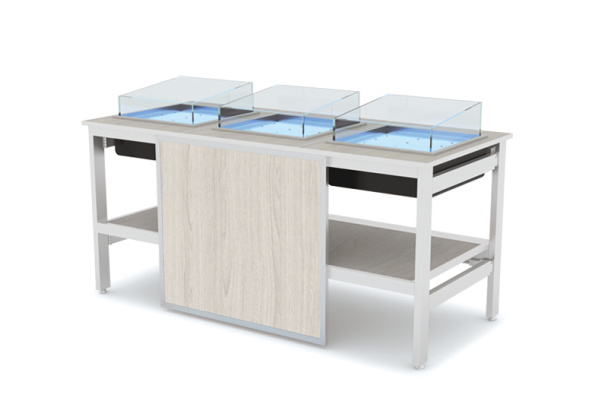 Seafood/Ice/Fruit bin station buffet restaurant equipment bar station