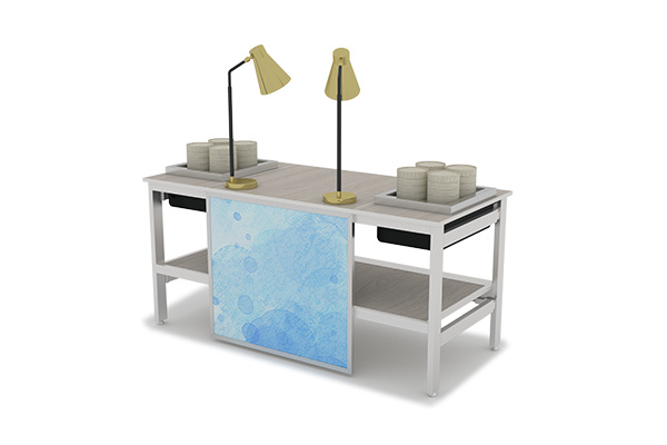 Customized project engineering hotel restaurant modular buffet cooking table