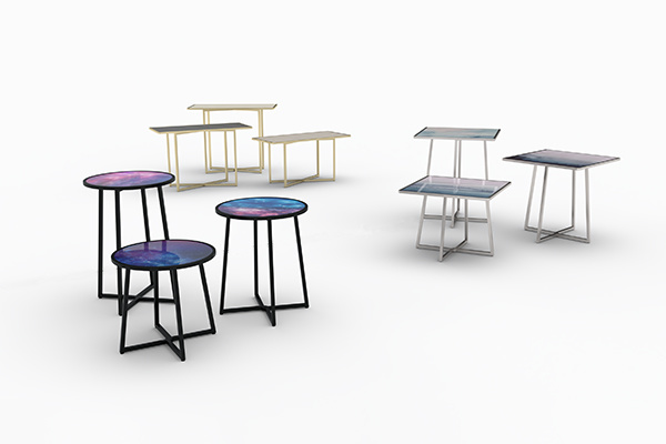 Foldable round buffet table cocktail table manufacturers