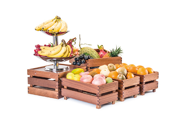 Hotel Buffet Display Stands Catering Fruit Display Stands