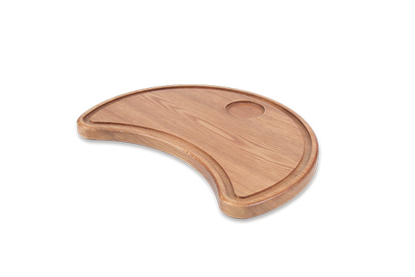 Buffet Wooden Plate Food Display Stands 