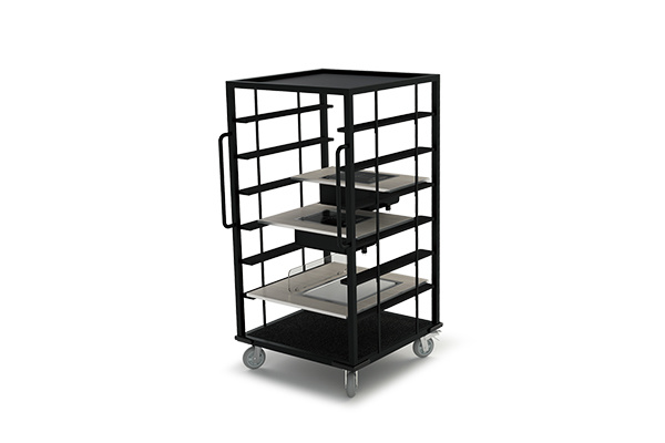 TKING Folding Buffet Table Template Transporter
