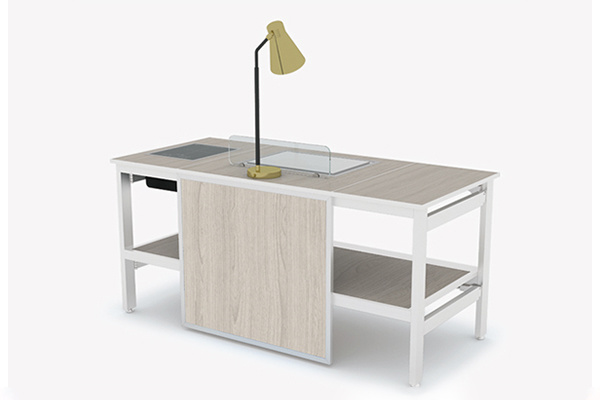 High-end hotel buffet station flat station dessert service equipment