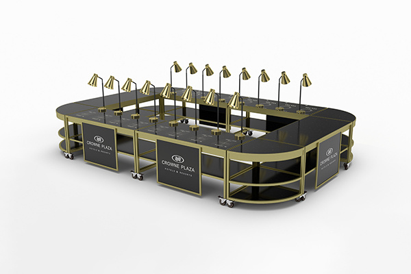 Mobile Module Buffet Station Design For Crowne Plaza Taizhou