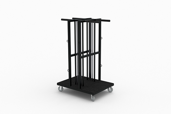 Folding frame/template transporter/module trolley